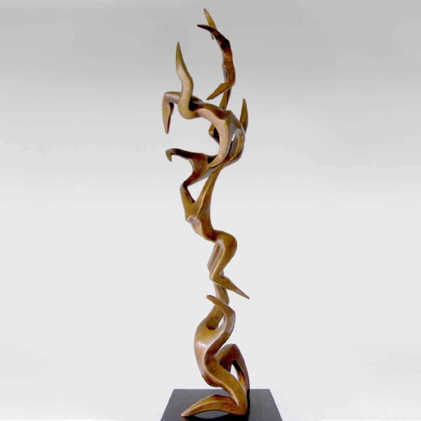 bronze indooor sculpture