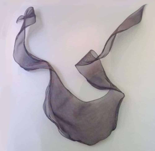 Stainless Steel Abstract Sculpture – Untitled Mesh by Michael Baird | ARTpark Australia