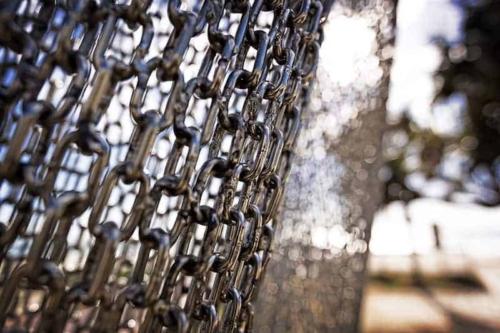 Stainless Steel Landmark Sculpture – Degrees of Separation by Michael Van Dam, 200x300x100cm | ARTpark Australia