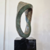 bronze interior plinth sculpture