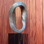 bronze garden sculpture