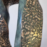 bronze interior plinth sculpture