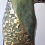 bronze interior plinth sculpture