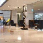 bronze indooor sculpture public art