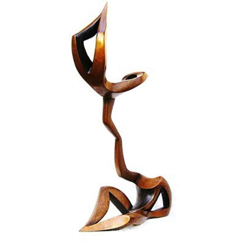 Bronze Figurative Sculpture – Creation of Man by Michael Vaynman, 115x78x27cm - view 2