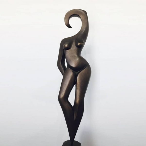 bronze female figurative sculpture australian