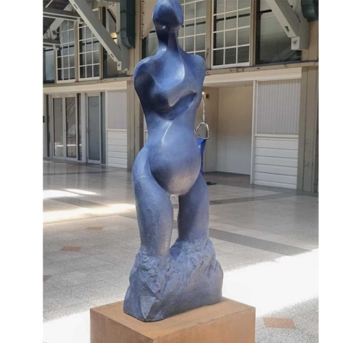 Bronze Figurative Sculpture – Who Else But Woman by Margaret Sheridan, 175x50x40cm | ARTpark Australia