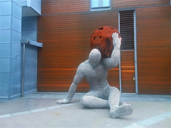 large figure public art sculpture