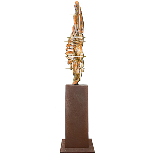 Bronze Wing Sculpture – Split Wing by Stephen Glassborow, 200cm | ARTpark Australia
