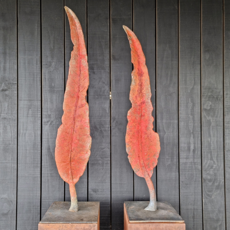 Eucalypts – 1.5 & 1.7m by Stephen Glassborow - Bronze garden sculpture - view 7