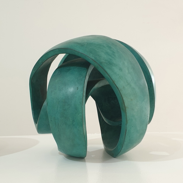Lose Yourself – bronze sculpture by Blaze Krstanoski-Blazeski - Bronze garden interior sculpture - view 3