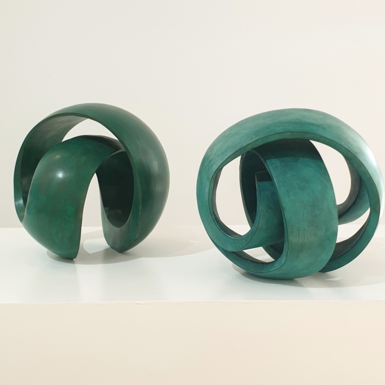 Lose Yourself – bronze sculpture by Blaze Krstanoski-Blazeski - Bronze garden interior sculpture - view 4