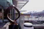 Corten Steel Sculpture – Wavering Circle by Greg Johns, 150cm Diameter | ARTpark Australia