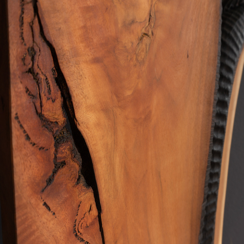 Timber Totem Sculpture – Meji by Lucas Guilbert, 225x45x5cm | ARTpark Australia