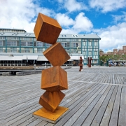 Corten Steel Garden Sculpture