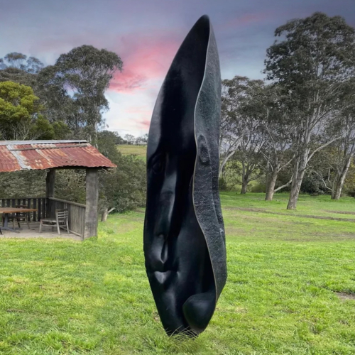 Bronze Figurative Sculpture – Re-Emergence by Sonia Payes, 250x125x40cm | ARTpark Australia