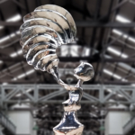 outdoor metal sculpture