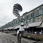 stainless steel sculpture