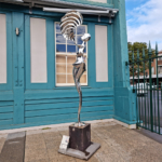 stainless steel sculpture