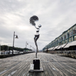 stainless steel sculpture
