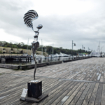 stainless steel sculpture