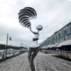 stainless steel sculpture