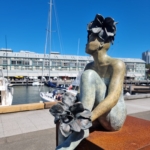 mela cooke sculpture bronze swimmer figure