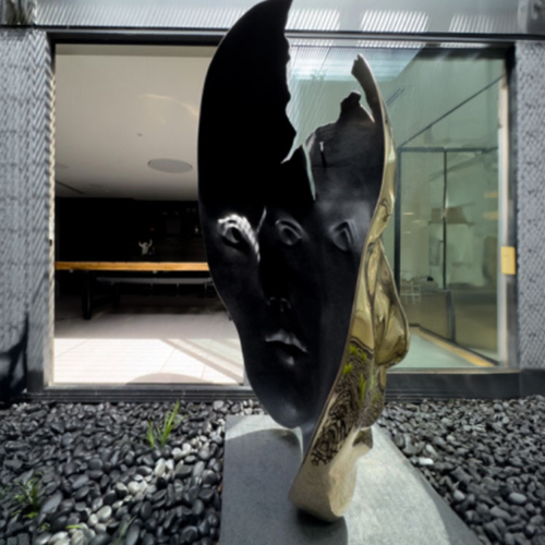 Bronze Figurative Sculpture – Woman in Bronze by Sonia Payes, 180x90x90cm | ARTpark Australia