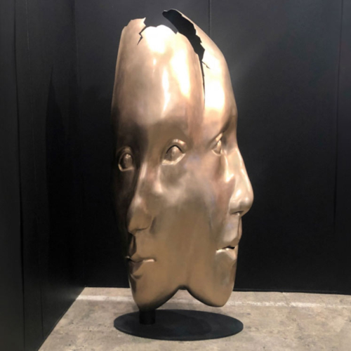 Bronze Figurative Sculpture – Woman in Bronze by Sonia Payes, 230x130x130cm | ARTpark Australia