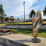 Woman-in-bronze sonia payes sculpture