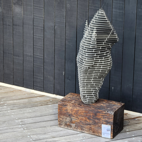 Stainless Steel Horse Sculpture – 50 Valleys by Omar Viglino, 210cm | ARTpark Australia