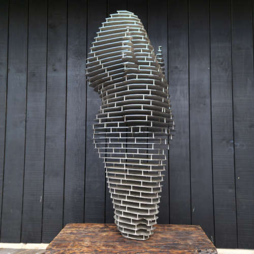 Stainless Steel Horse Sculpture – 50 Valleys by Omar Viglino, 210cm | ARTpark Australia