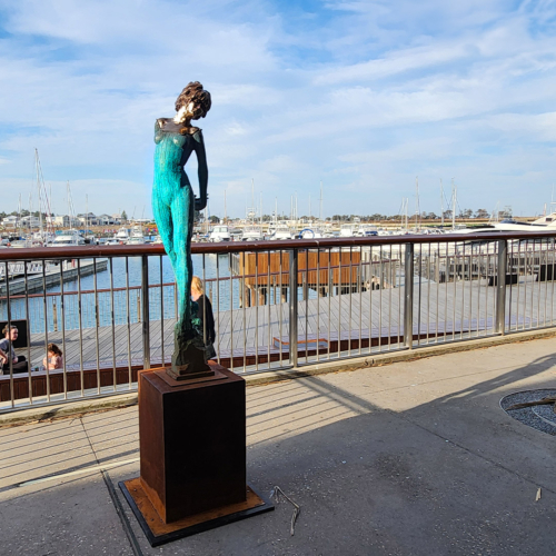 Bronze Figurative Sculpture – Tiny Dancer by Stephen Glassborow, 140cm | ARTpark Australia