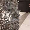 metal female sculpture