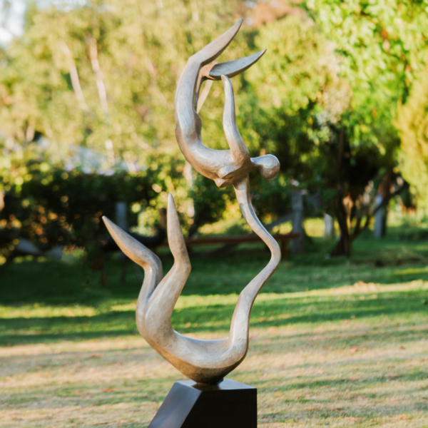 large garden sculpture