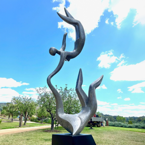 Bronze Figurative Sculpture – Hope by Michael Vaynman, 250cm | ARTpark Australia