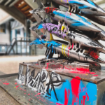 war sculpture bombs
