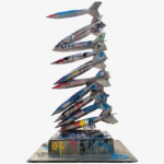war sculpture bombs