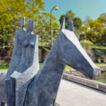 bescond feria bronze sculpture