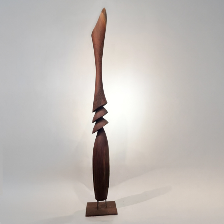 Vessel 2.3m by Lucas Guilbert - Timber interior sculpture