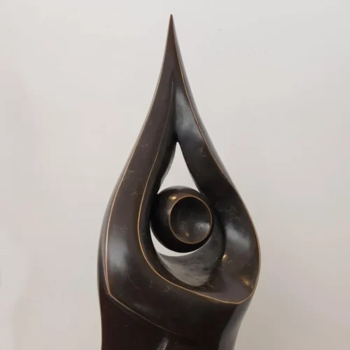 Bronze Figurative Sculpture – Entwined by Michael Vaynman, 150x26x26cm | ARTpark Australia