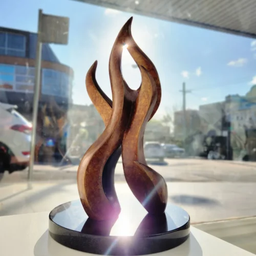 Bronze Figurative Sculpture – From the Ashes by Michael Vaynman, 40x18x15cm | ARTpark Australia