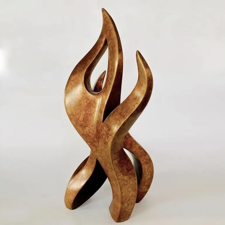 Bronze Figurative Sculpture – From the Ashes by Michael Vaynman, 40x18x15cm - view 7