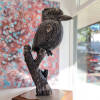 kookaburra outdoor garden sculpture