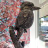 kookaburra outdoor garden sculpture