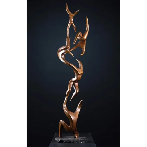 Bronze Figurative Sculpture – Flight by Michael Vaynman, 120x28x28cm | ARTpark Australia