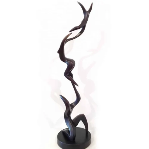 Bronze Figurative Sculpture – Up, Up and Away by Michael Vaynman, 102x40x30cm | ARTpark Australia