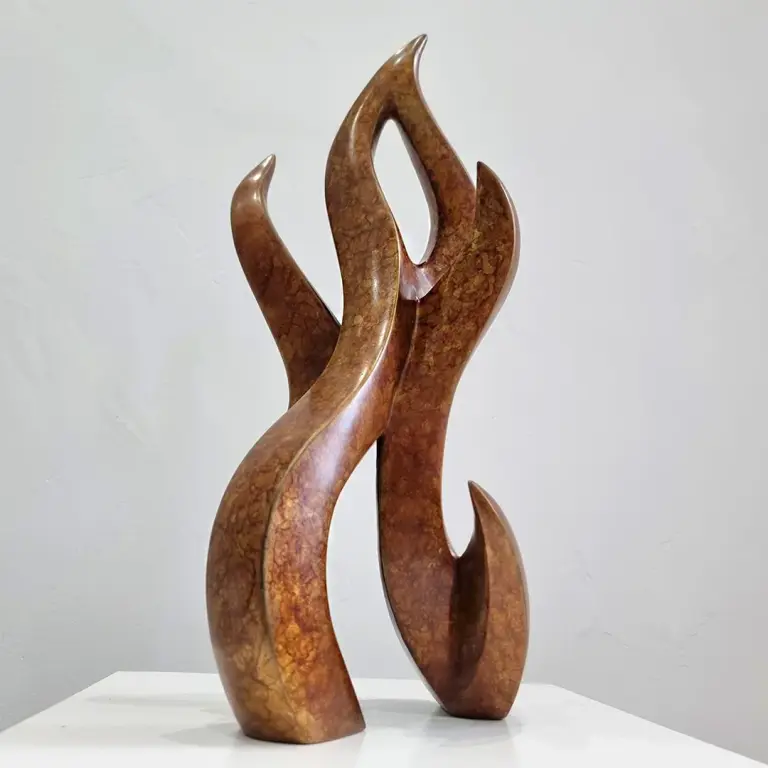 Bronze Figurative Sculpture – From the Ashes by Michael Vaynman, 40x18x15cm - view 10