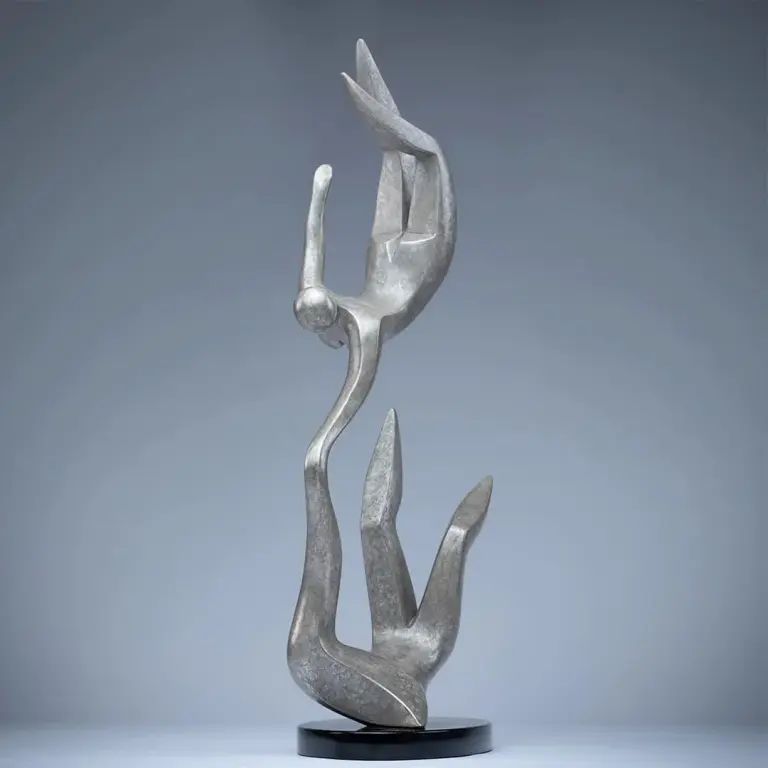 Bronze Figurative Sculpture – Hope by Michael Vaynman, 82x41x21cm - view 4
