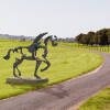 Tosca - life size horse sculpture, bronze horse sculpture